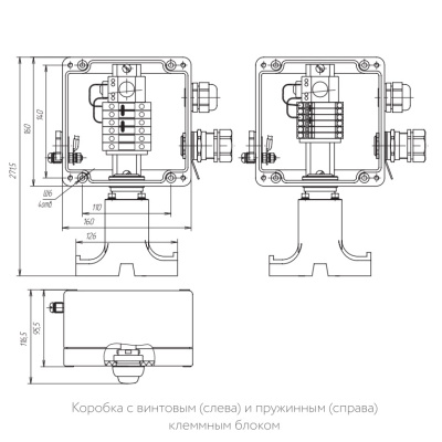 Коробка соединительная РТВ 601-1П/0-ИС в России